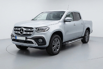 Mercedes X class 2017-2020 гг. Боковые Подножки Sunrise (2 шт., Алюминий) фото 1