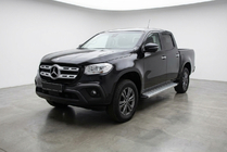 Mercedes X class 2017-2020 гг. Боковые Подножки Maya V2 (2 шт., Алюминий) фото 1