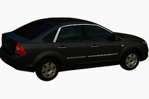 Ford Focus II 2008-2011 гг. Верхние накладки на стекла HB (6 шт, нержавейка) фото 1