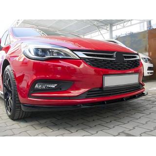Opel Astra K Передняя нижняя юбка под покраску