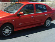 Renault Symbol 2008-2013 гг. Боковые пороги (грунтованные под покраску) фото 3