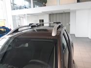Dacia Duster 2018-2024 гг. Поперечины на интегрированные рейлинги без замка (2 шт) Серый фото 2