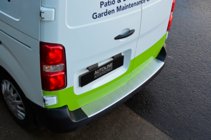 Citroen SpaceTourer 2016- гг. Накладка на задний бампер OmsaLine Нержавейка фото 7