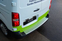 Citroen Jumpy/Dispatch 2017- гг. Накладка на задний бампер OmsaLine Нержавейка фото 7