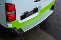 Citroen Jumpy/Dispatch 2017- гг. Накладка на задний бампер OmsaLine Нержавейка фото 8