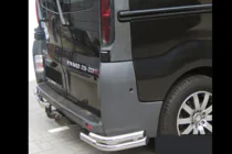 Nissan Primastar 2002-2014 гг. Задние уголки AK003-двойные (нерж) фото 3