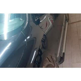 Боковые пороги Line (2 шт, алюминий) Nissan Pathfinder R52 2012-2021 гг. фото 4