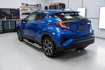 Toyota C-HR 2016-2023 гг. Боковые пороги Tayga V2 (2 шт., алюминий) фото 1