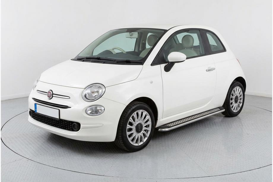 Fiat 500/500L 2013-2022 гг. Боковые Подножки Maydos V2 (2 шт., Алюминий и Нержавейка) Фото 1
