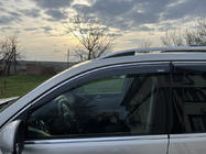 Volkswagen Tiguan 2007-2016 гг. Ветровики с хромированным молдингом (4 шт, Niken) фото 5