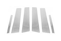 Накладки на стойки из нержавеющей стали (6 шт.) фото 2