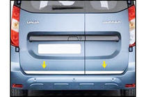 Renault Dokker 2013-2022 гг. Накладка на багажник нержавейка фото 1