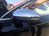 Volkswagen Passat B8 2015-2023 гг. Накладки на Зеркала EU (2 шт., Нержавеющая Сталь) Carmos - Турецкая Нержавеющая Сталь фото 2