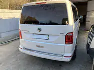 Volkswagen T6 2015-2024 гг. Накладка на Задний Бампер Carmos V1 Глянец (1 Дверь, Нержавейка) фото 1