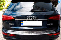 Audi Q5 2008-2017 гг. Накладка на задний бампер Carmos нержавейка фото 1