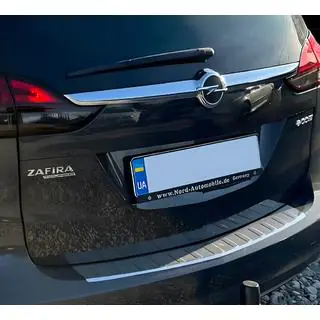 Накладка на задний бампер Carmos нержавейка