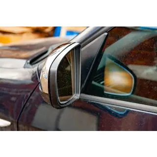 Накладки на Зеркала (2 шт., Нержавейка) BMW X5 E70 2007-2013 гг. фото 4