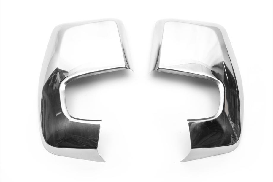 Ford Custom 2013-2022 гг. Накладки на Зеркала (2 шт., Нержавейка) Фото 4