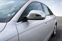 Audi A4 B8 2007-2015 гг. Накладки на Зеркала 2008-2010 (2 шт., Нержавейка) фото 1