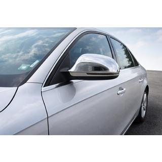 Накладки на Зеркала 2008-2010 (2 шт., Нержавейка) Audi A3 2003-2012 гг. фото 1