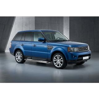 Боковые Подножки Maydos V2 (2 шт., Алюминий и Нержавейка) Range Rover Sport 2005-2013 гг. фото 1