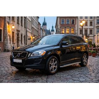 Боковые Подножки Maydos V2 (2 шт., Алюминий и Нержавейка) Volvo XC60 2009-2017 гг. фото 1