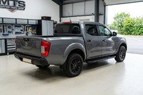 Nissan Navara/NP300 2016- гг. Боковые Подножки Bosphore Black (2 шт., Алюминий) фото 1