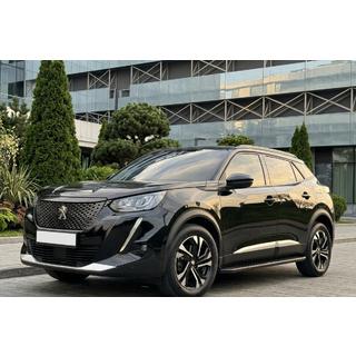 Боковые Подножки Bosphore Black (2 шт., Алюминий) Peugeot 3008 2016-2023 гг. фото 1
