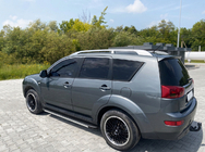 Peugeot 4007 2007-2013 гг. Боковые Подножки Maya V1 (2 шт., Алюминий) фото 1