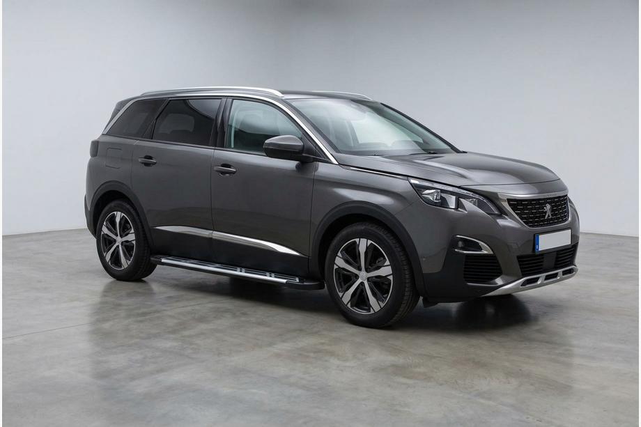 Peugeot 5008 2016-2023 гг. Боковые Подножки Sunrise (2 шт., Алюминий) Image