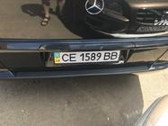 Mercedes Vito W638 1996-2003 гг. Накладка на задний бампер DDU-Мат (ABS) фото 3