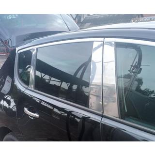 Peugeot 3008 Накладки на стойки (нерж)