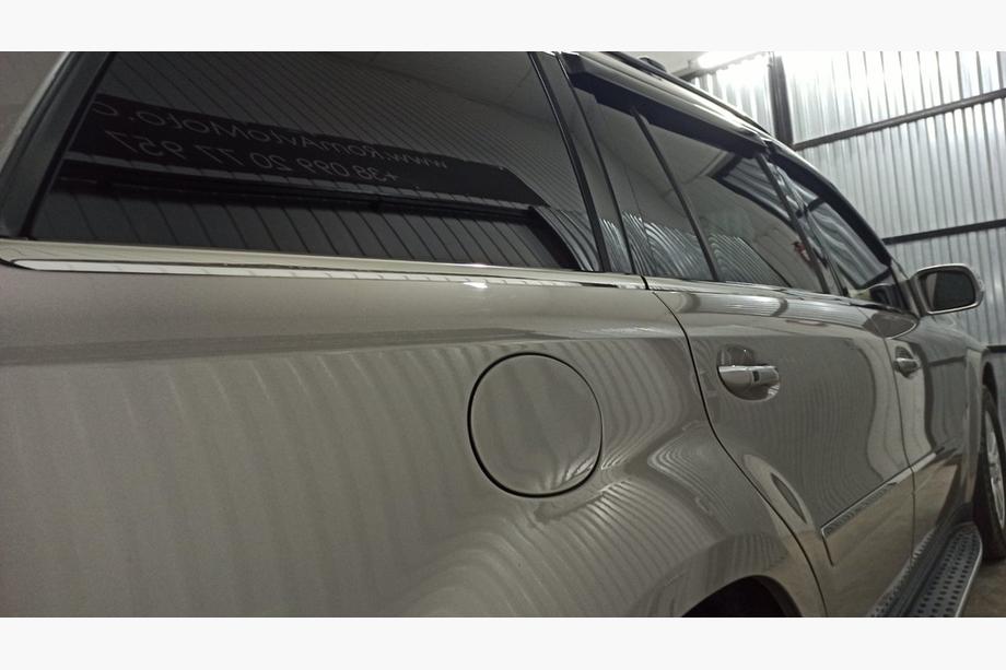 Mercedes GL class X164 2006-2012 гг. Нижние молдинги окон нержавейка (6 шт) Фото 7