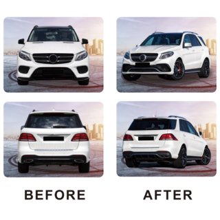 Комплект обвеса GLE63 AMG (с задним диффузором) Mercedes GLE/ML class W166 2011-2018 гг. фото 2