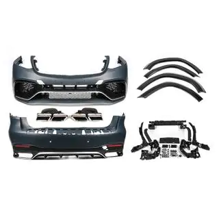 Полный обвес с бамперами AMG V1 (GLS63)