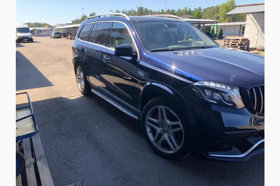 Mercedes GL/GLS class X166 2012-2019 гг. Полный обвес с бамперами AMG V1 (GLS63) Фото 3