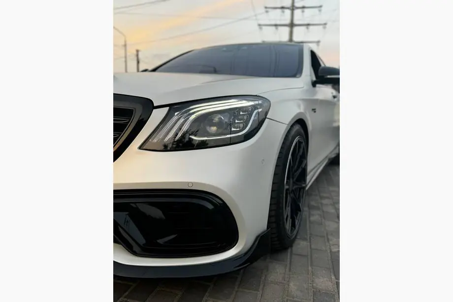 Mercedes S-class W222 2013-2022 гг. Комплект обвеса S63 AMG (рестайлинг 2018) Фото 19