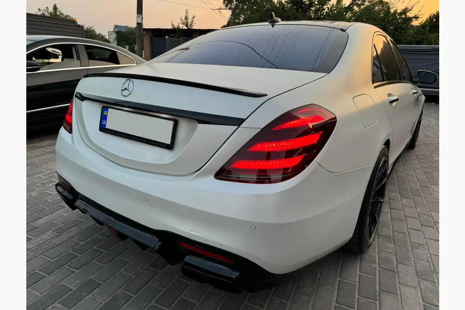 Mercedes S-class W222 2013-2022 гг. Комплект обвеса S63 AMG (рестайлинг 2018) Фото 13