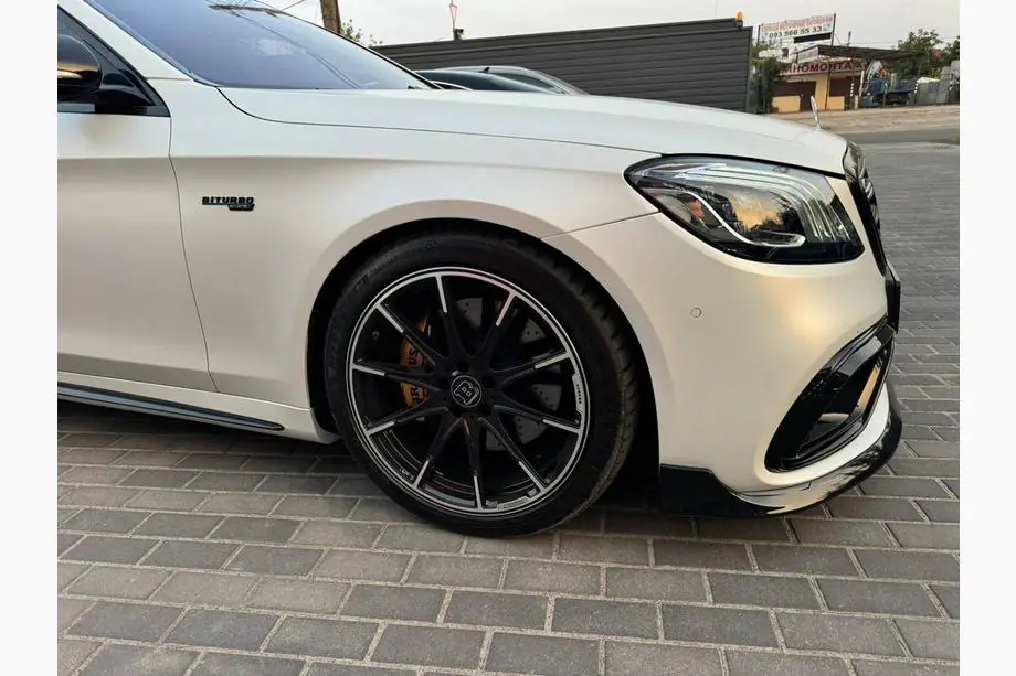 Mercedes S-class W222 2013-2022 гг. Комплект обвеса S63 AMG (рестайлинг 2018) Фото 14