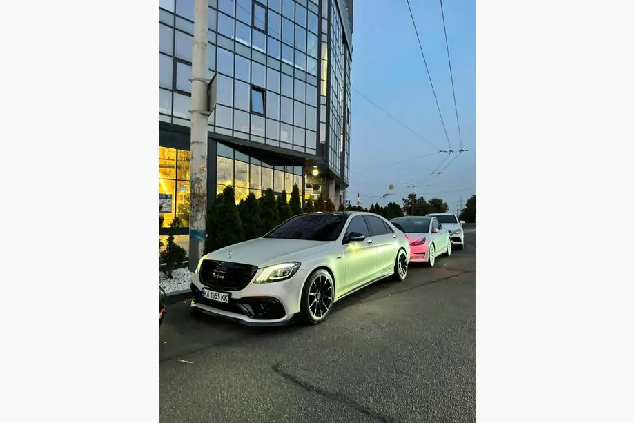 Mercedes S-class W222 2013-2022 гг. Комплект обвеса S63 AMG (рестайлинг 2018) Фото 21