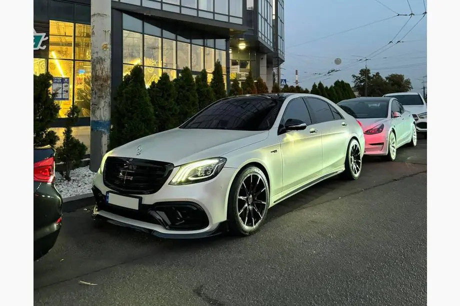 Mercedes S-class W222 2013-2022 гг. Комплект обвеса S63 AMG (рестайлинг 2018) Фото 4