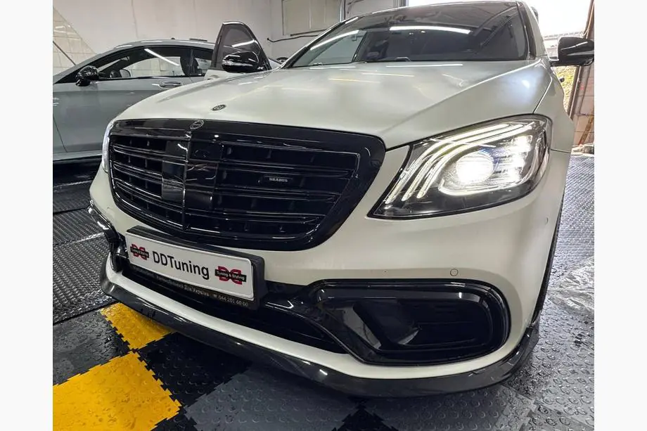 Mercedes S-class W222 2013-2022 гг. Комплект обвеса S63 AMG (рестайлинг 2018) Фото 28