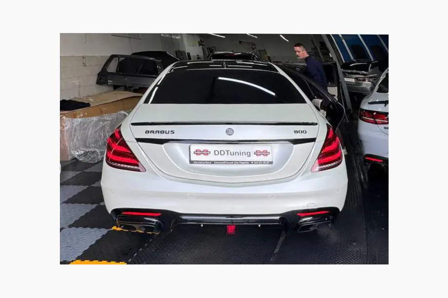Mercedes S-class W222 2013-2022 гг. Комплект обвеса S63 AMG (рестайлинг 2018) Фото 29