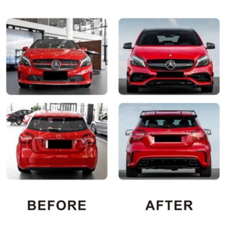 Комплект обвеса (A45 AMG) Mercedes A-сlass W176 2012-2018 гг. фото 2