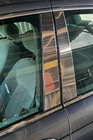 Jaguar X-Type 2001-2009 гг. Накладки на стойки из нержавеющей стали фото 4