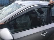Skoda Rapid 2012-2019 гг. Ветровики с хромированным молдингом SD (4 шт, Niken) фото 2