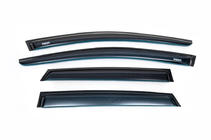 Volkswagen Polo 2010-2017 гг. Ветровики HB (4 шт, Niken) фото 2