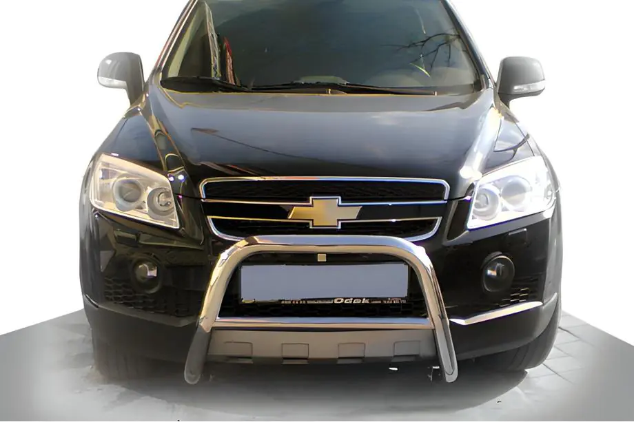 Chevrolet Captiva 2006-2019 гг. Передняя Дуга WT005 (Нержавейка) Image