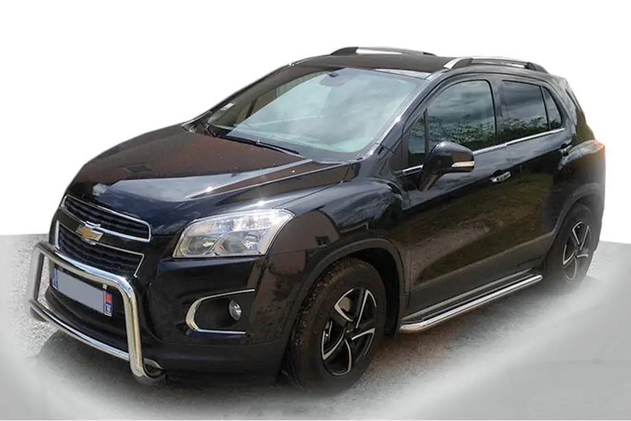 Chevrolet Trax 2012-2023 гг. Передняя Дуга WT005 (Нержавейка) Image