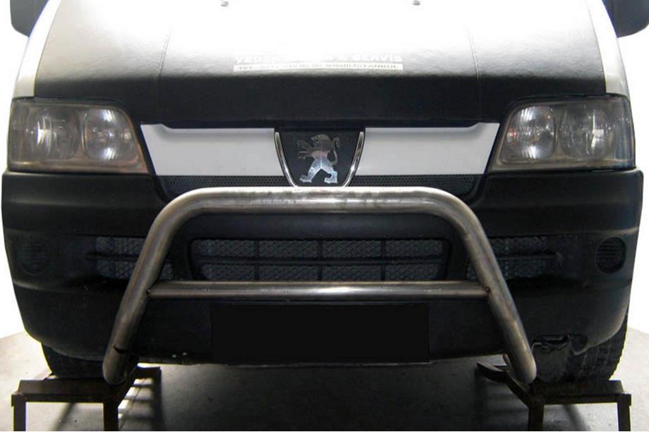 Fiat Ducato 1995-2006 гг. Передняя Дуга WT005 (Нержавейка) Image
